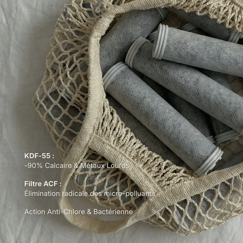 Pommeau de Douche Filtrant - Sensivaé